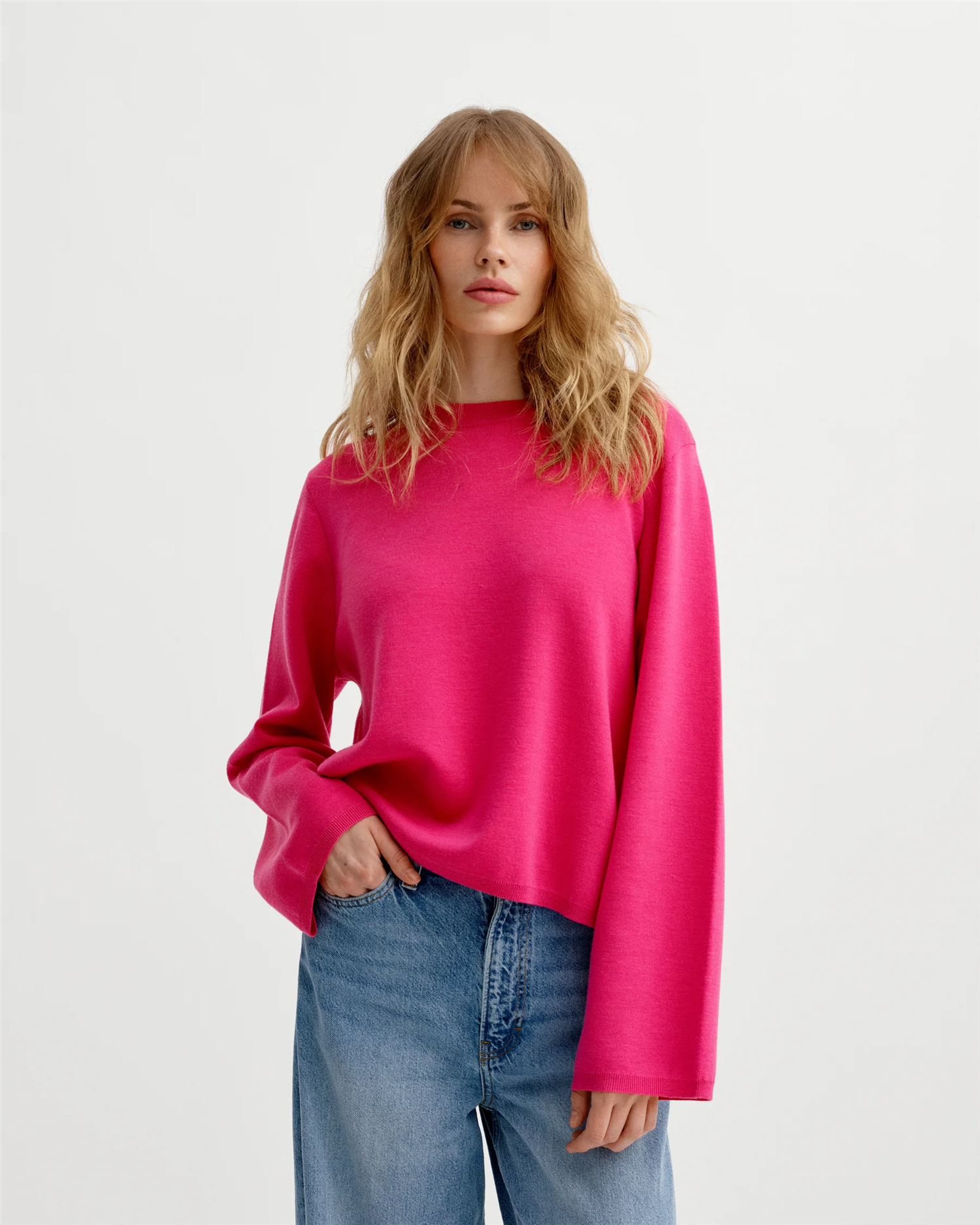 Montreal Sweater Power Pink Gensere